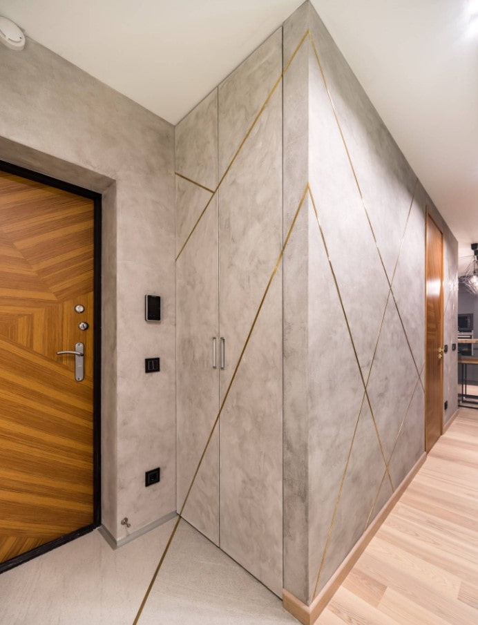 hallway in loft style