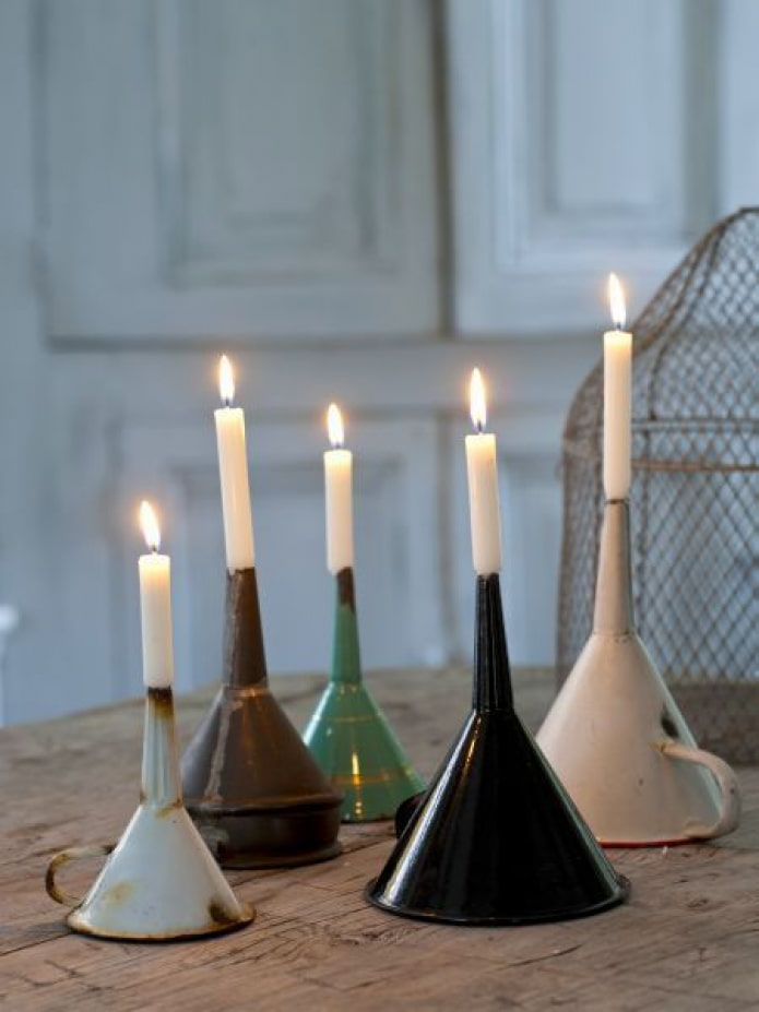 Funnel candlesticks