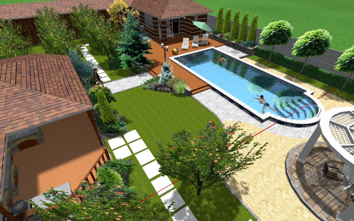 plot plan of 8 acres with a swimming pool plot plan of 8 acres with a swimming pool