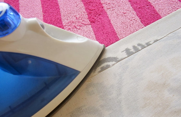 ironing of fabric allowance