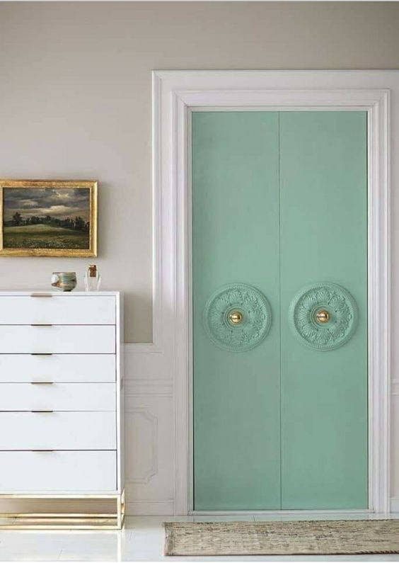 Two sockets on the door Two sockets on the door