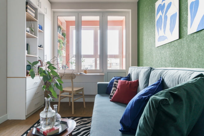 Neat living room interior