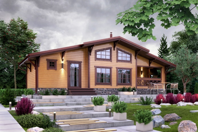 house with attached veranda house with an attached veranda