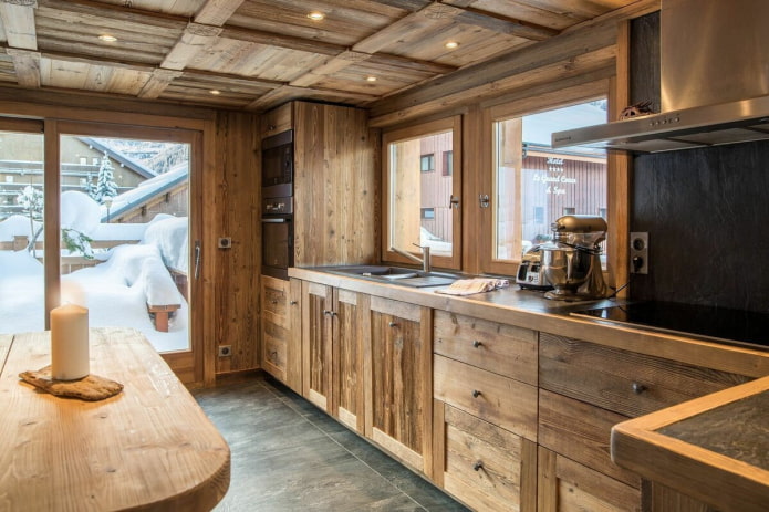 wooden kitchen wooden kitchen