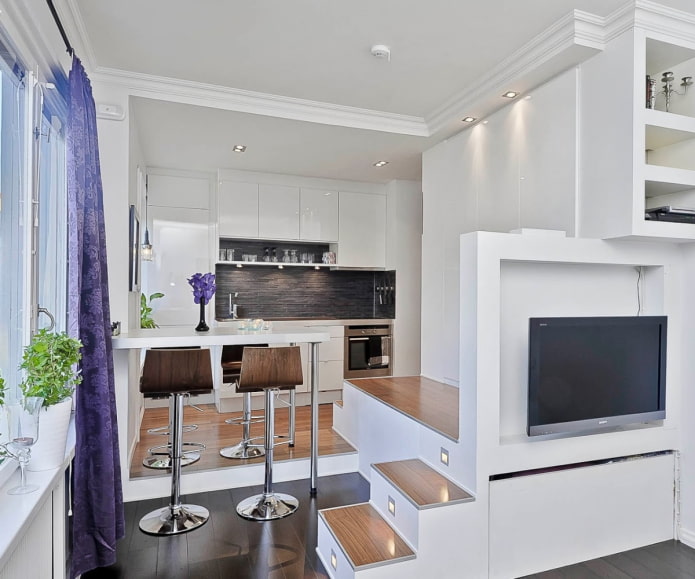 bar counter on the podium bar counter on the podium