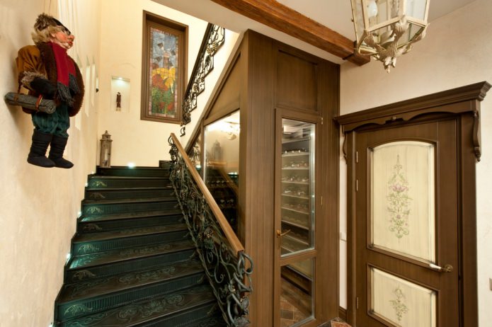 glass door to the cellar glass door to the cellar