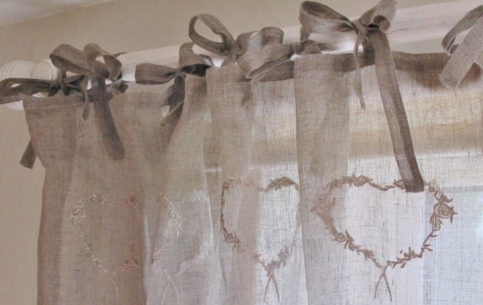 curtain with bow ties curtain with bow ties