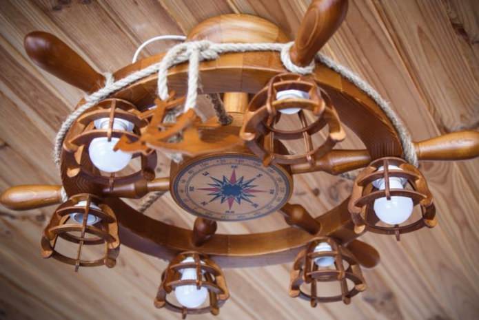 steering wheel chandelier