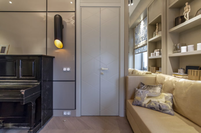 gray doors in the interior gray doors in the interior