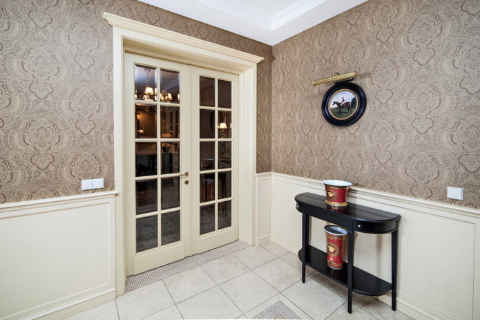 glass inserts in the doors glass inserts in the doors