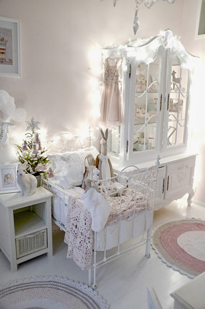 nursery in light colors