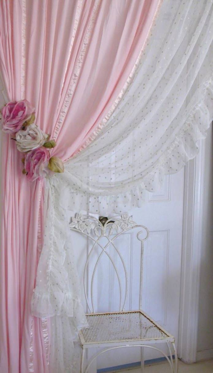 curtains with ruffles