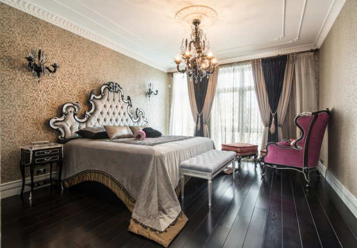 black parquet flooring in the bedroom black parquet flooring in the bedroom