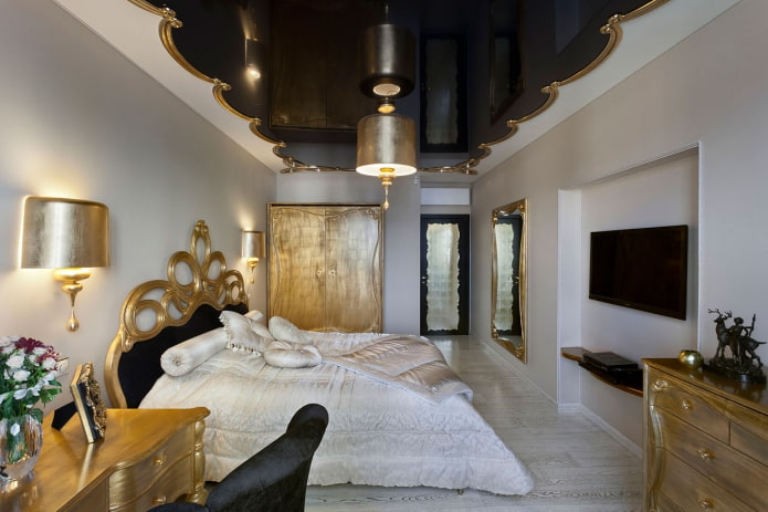 bedroom in classic style