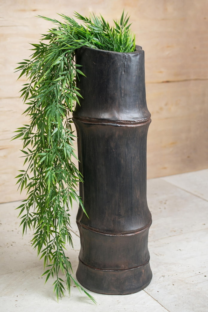 bamboo vase