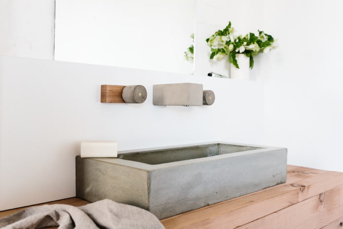 sink on wooden countertop sink on wooden countertop