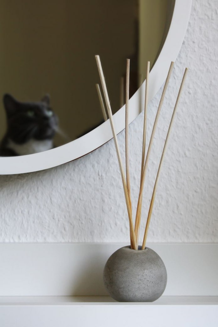 concrete vase concrete vase