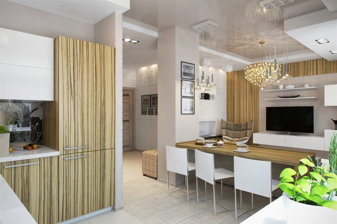 apartment design 58 sq. m. apartment design 58 sq. m.