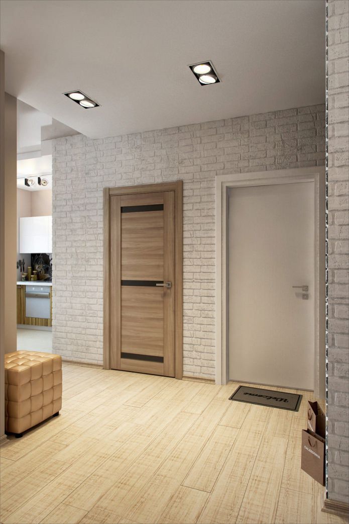 entrance hall in the design of the apartment 58 sq. m. entrance hall in the design of the apartment 58 sq. m.