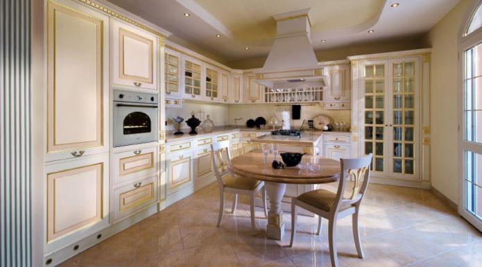 kitchen design in classic style with gilding kitchen design in classic style with gilding