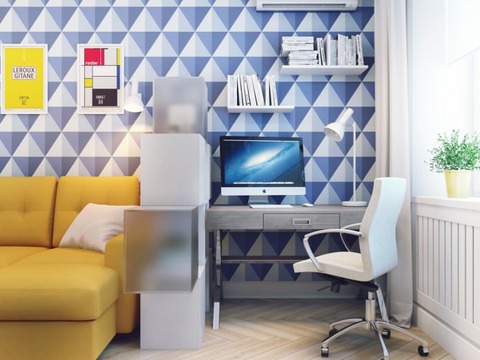 apartment design 37 sq. m.