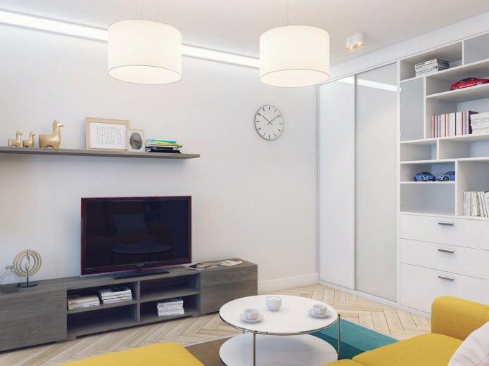 apartment design 37 sq. m.