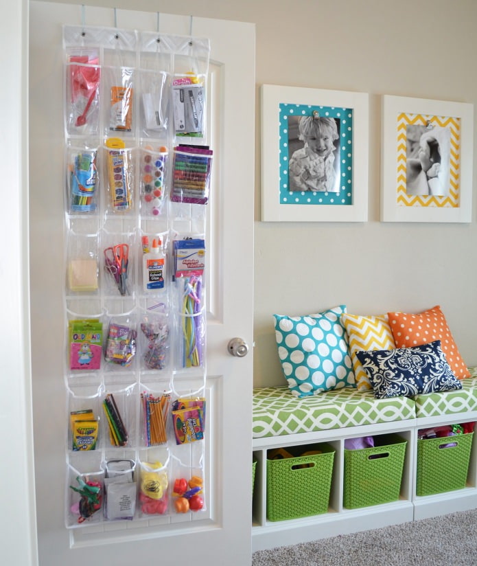 pockets for storing toys in the children's room pockets for storing toys in the children's room