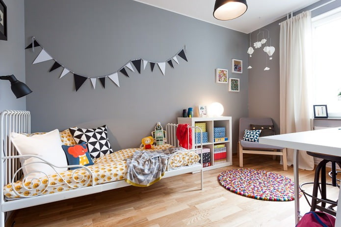 Scandinavian style in the design of the nursery Scandinavian style in the design of the nursery