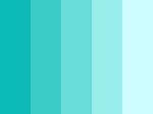 turquoise tones