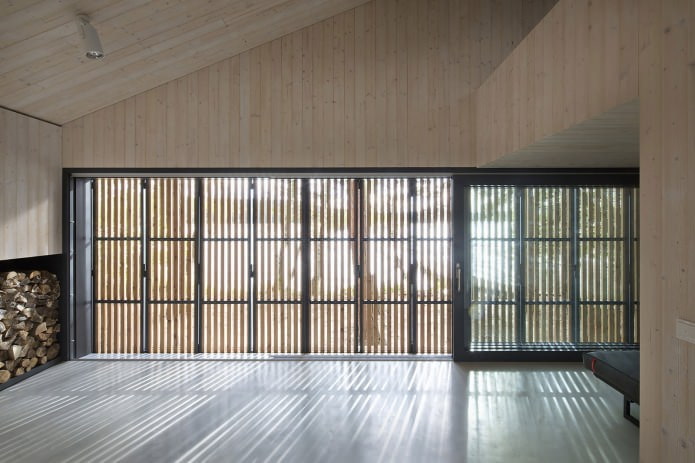 Small modern house interior