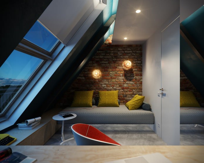 room on the second floor