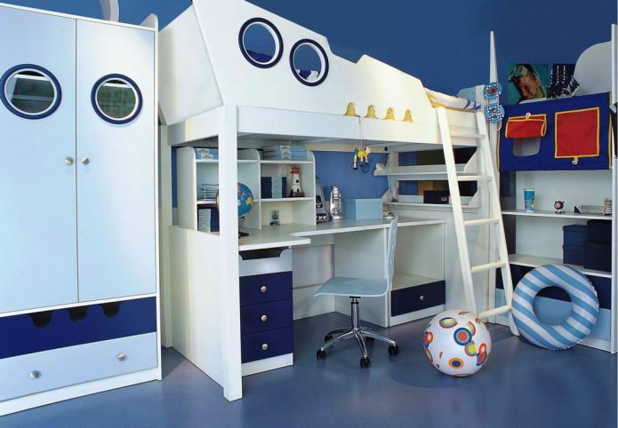 Marine style in the nursery