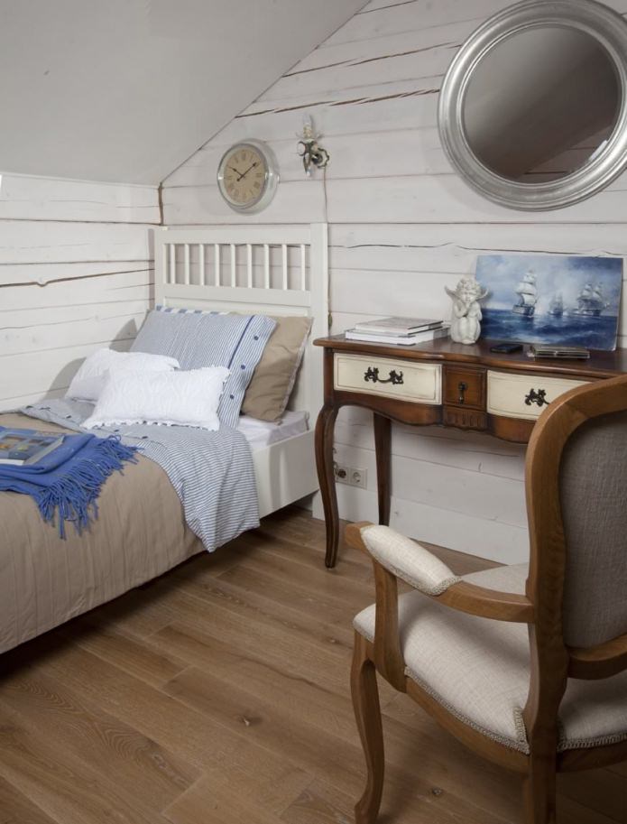 nursery in the design of the house in the style of Provence