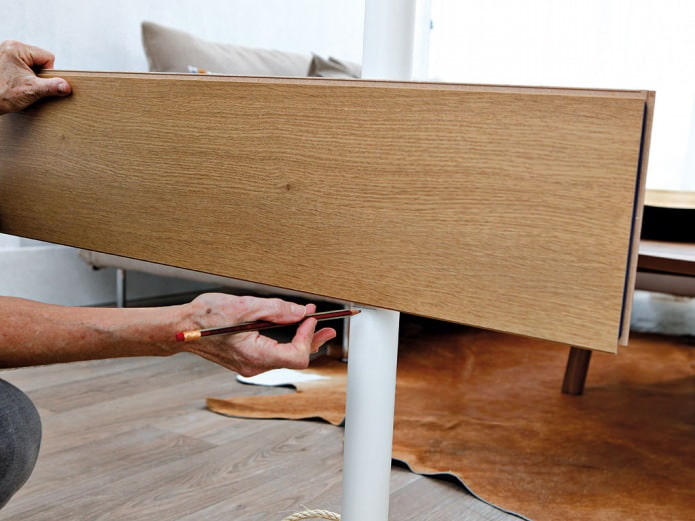 making a decorative partition with your own hands