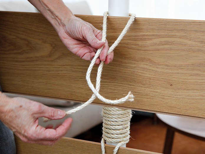 making a decorative partition with your own hands