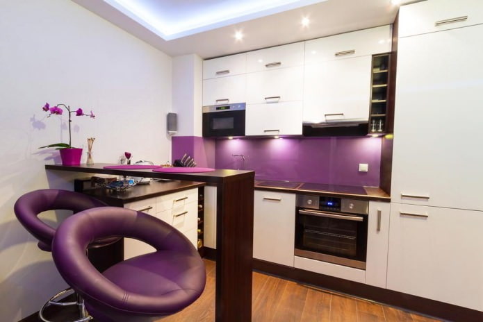 purple kitchen skins