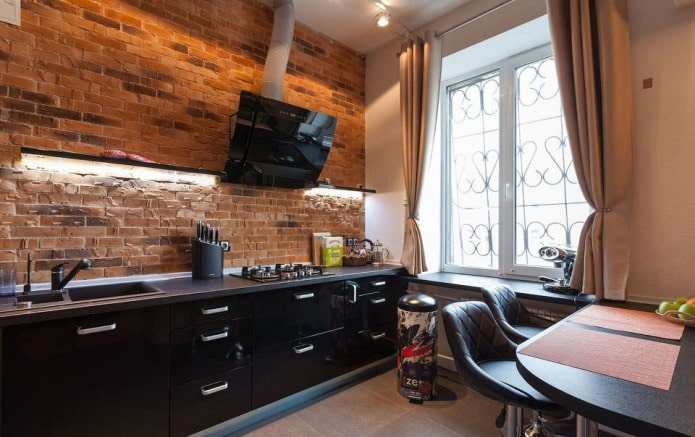 Brick kitchen Brick kitchen