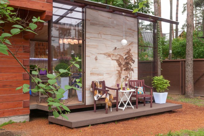 indoor terrace design