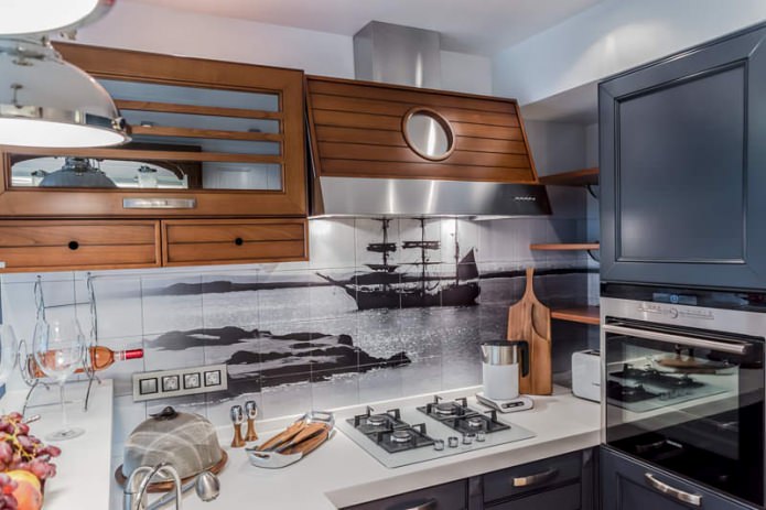 Marine kitchen design