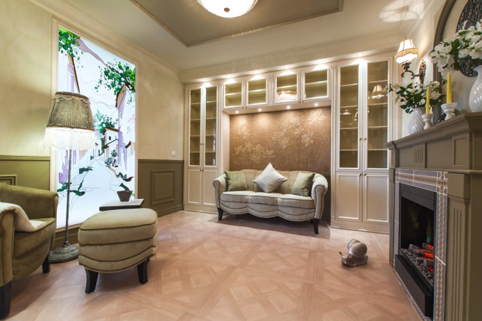 stained glass false window