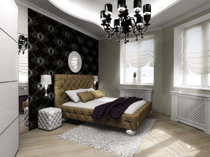 Art deco bedroom design