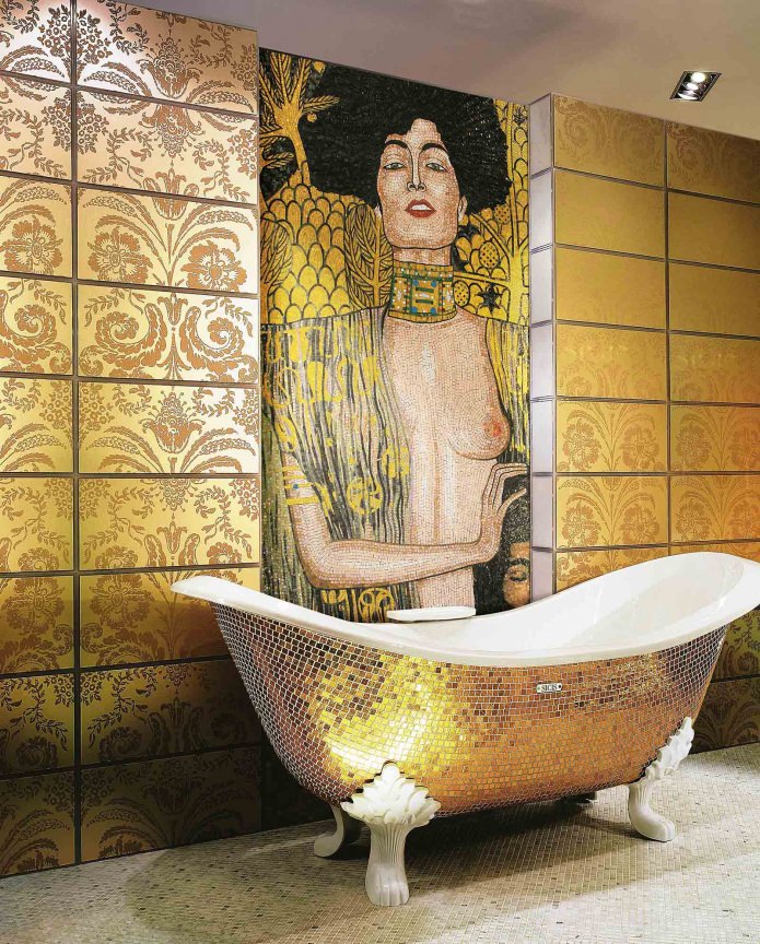 golden bath