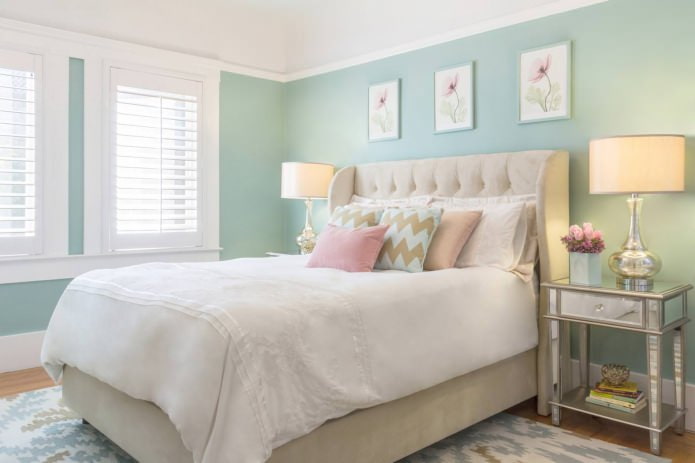 bedroom decoration in pastel green colors bedroom decoration in pastel green colors