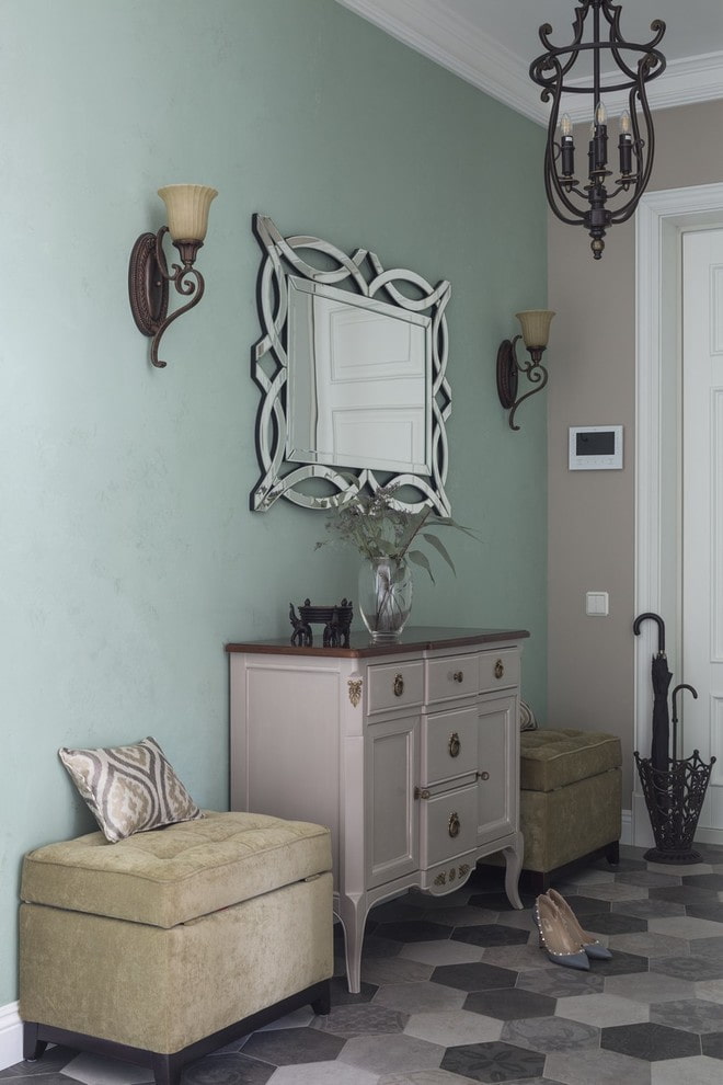 pale green walls in the hallway pale green walls in the hallway