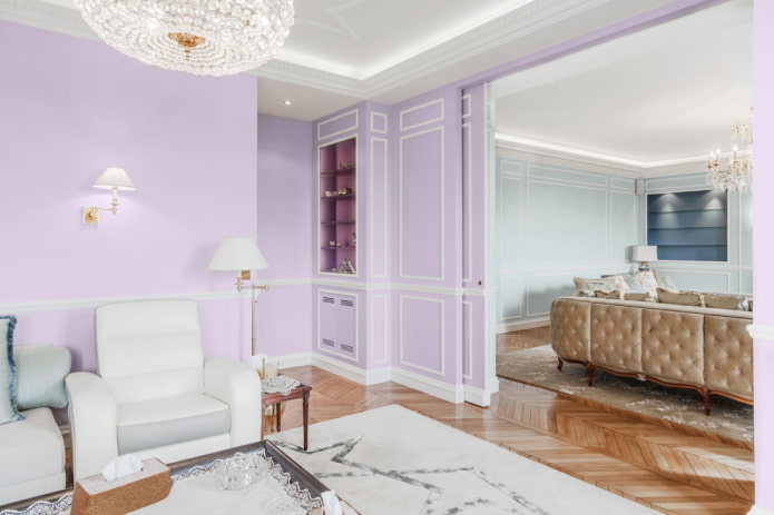 pale purple walls pale purple walls