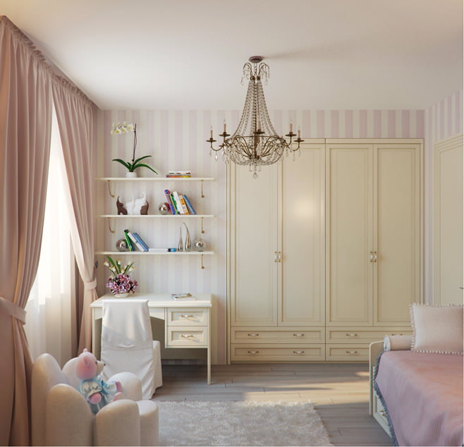 interior of the nursery for a girl photo interior of the nursery for a girl photo