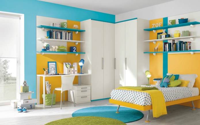 yellow children's room