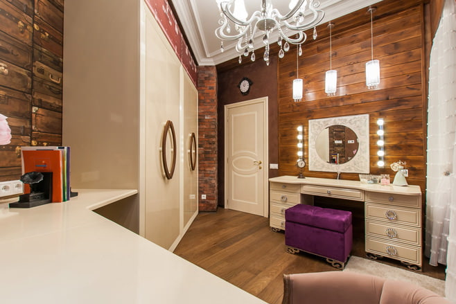 Modern pendant lights in the interior Modern pendant lights in the interior