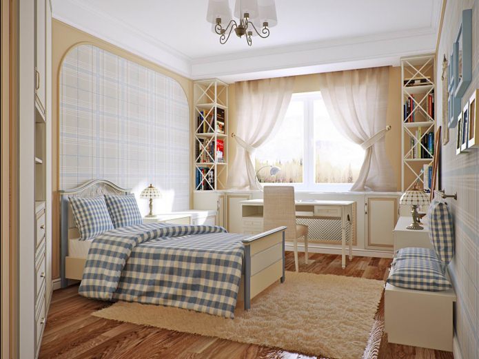 bright children's room in country style bright children's room in country style