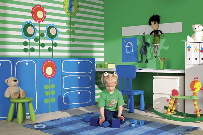 zones in the children's room zones in the children's room